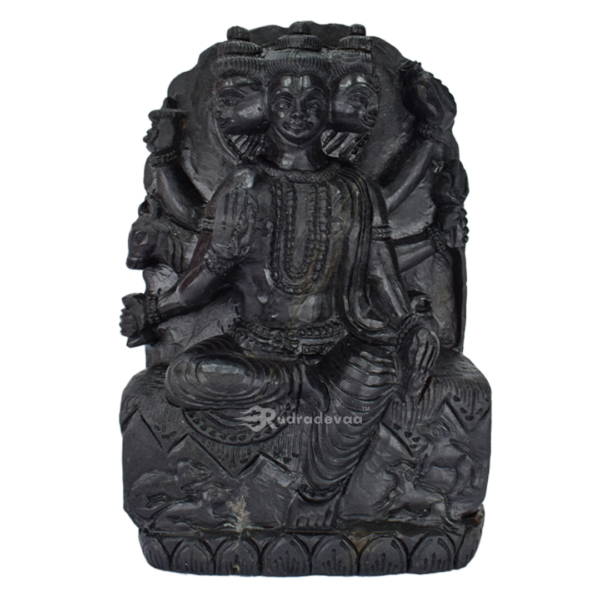 Lord Dattatreya Shaligram Idol